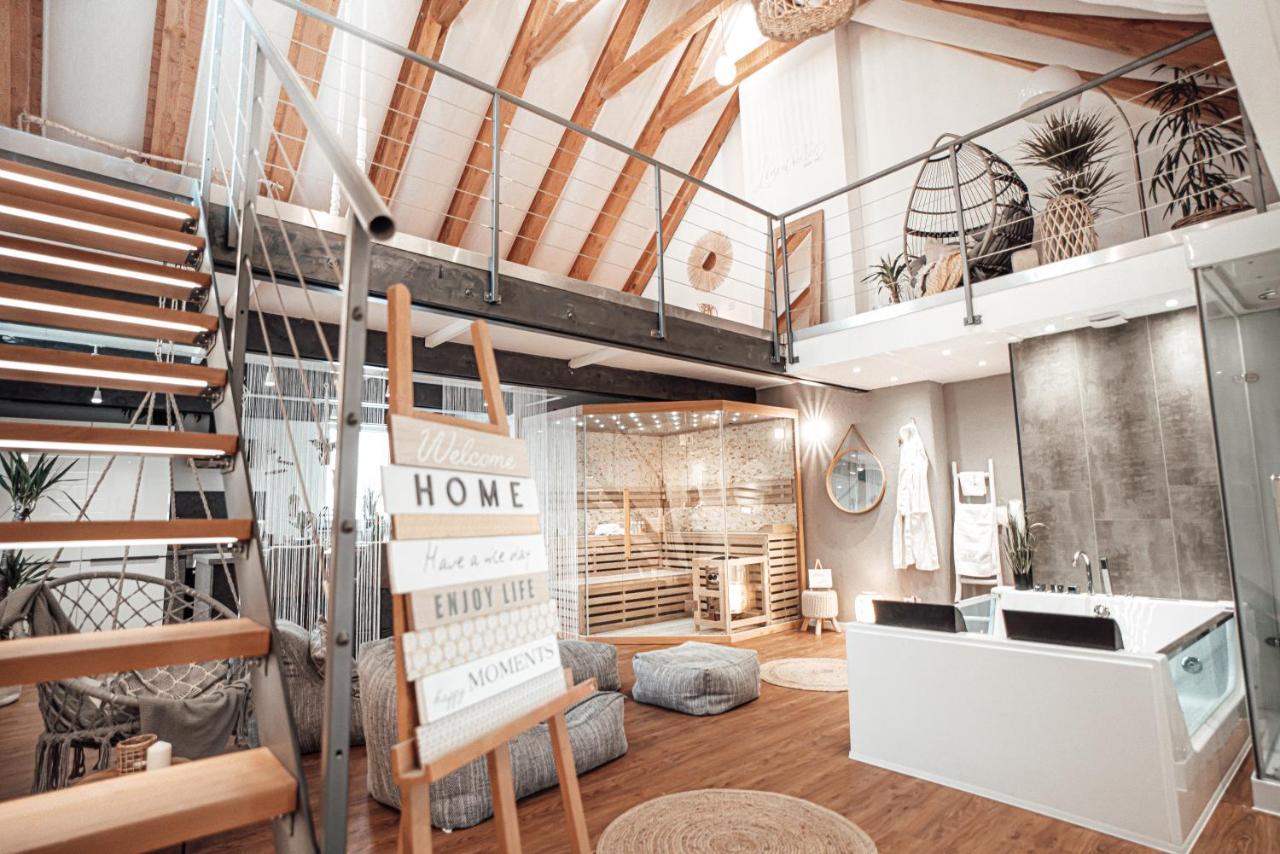 Luxusloft Timeout With Private Spa Ralingen Luaran gambar
