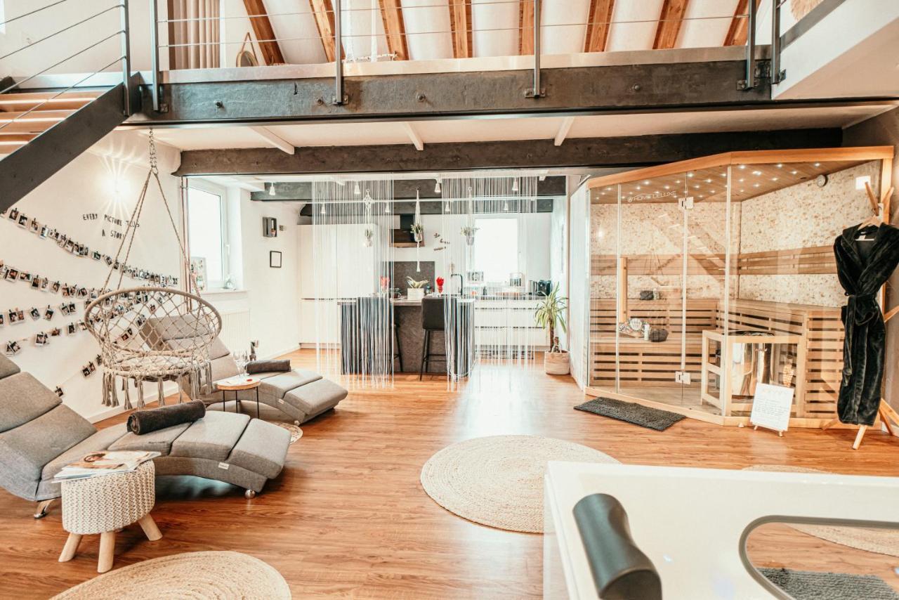 Luxusloft Timeout With Private Spa Ralingen Luaran gambar